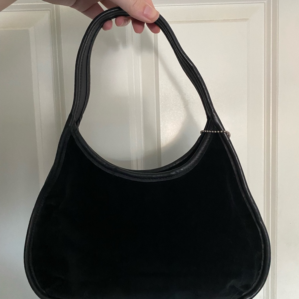 Vintage Coach 6101 Mini Ergo Velvet Bag